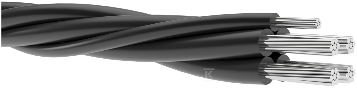 Енергетичний кабель AsXSn 0,6/1kV - ASXSN-4X50+1X35-1KV